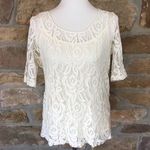 Lace Blouse with Cami